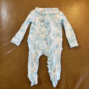 SOLD Posh Peanut Bamboo Footie